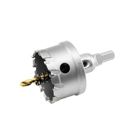 Aohhy TCT Carbide Hole Saw 54mm Heavy Duty Industrial Grade Tungsten Hole Cutter for Metal, Copper, Aluminum, Stainless Steel, Cast Iron