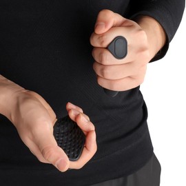 Nirrn Anti-Slip Workout Grips（with a Storage Bag）- Ergonomic Rubber Hand Protector Gloves for Weight Lifting, Pull-Ups, Gym Training and Exercise, for Men and Women