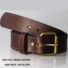 Kmioc Concealed Carry CCW Leather Gun Belt 1 1/2 inch