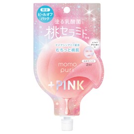 Momopuri Fresh Peel Off Pack, NP, 0.5 fl oz (15 ml), 2 Packs, Peel Off Pack, Lactic Acid Bacteria, Ceramide