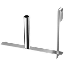 WYYFXY® Unrolling Aid for Privacy Screen Strips Silver Privacy Screen Dispenser Garden Privacy Screen Rolling Aid Hook Privacy Screen Metal Rolling Aid Mounting Aid for PVC Privacy Screen Strips