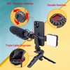 Zeadio Mini Smartphone Tripod Grip, Desktop Tabletop Stabilizer Tripod with