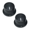 2 Pieces Rotary Potentiometer Knobs, Knurled Knob for Volume Control
