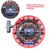 KIKITE 2pcs GX160 Pull Start Assembly 28400-Z4M-306ZB with Curved Steel