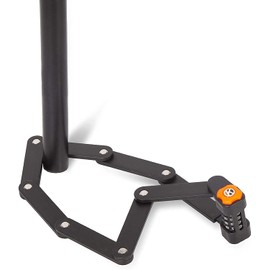 ECOTRIC Folding Bike Lock Scooter Bicycle ebike Electric Bike Motorcycle Lock Heavy Duty Anti Theft 85cm New Password Steel Bars with Carrying Case