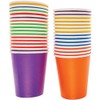 Baker Ross FN129 Rainbow Colours Paper Craft Cups - Pack