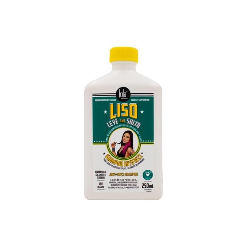 Liso Leve and Solto kit Lola Cosmetics - Shampoo Antifrizz