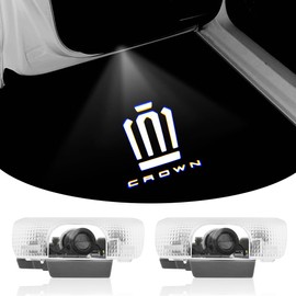 New Crown 16th Generation Courtesy Light, Door Welcome Light, Courtesy Lamp, LED Logo Projection, Toyota Crown 16th Generation SH35 Model, Vehicle Door Lamp Compatible with Toyota 16th Generation