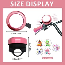 Children's Bicycle Bell, Bicycle Bell, Boys/Girls Bicycle Bell, Bike Bell Kids, Children's Bicycle Balance Bike Accessories, Children's Bicycle Bell, Many Colours