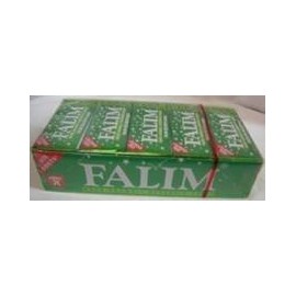Sugarless Falim Plain Gum - Mint Flavoured (20 Pack (100 Pieces))