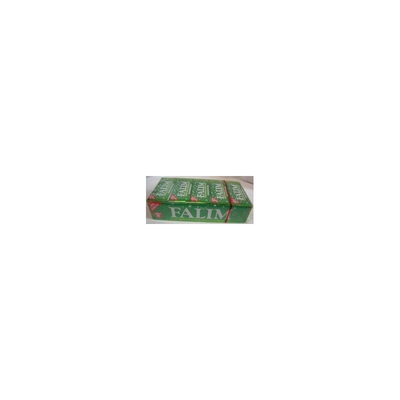 Sugarless Falim Plain Gum - Mint Flavoured (20 Pack (100