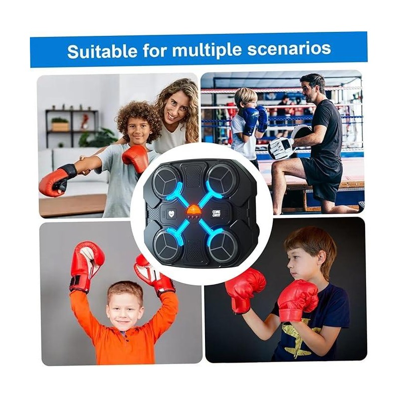 2025 Easter gift Kids' Music Boxing Machine with Boxing Gloves,