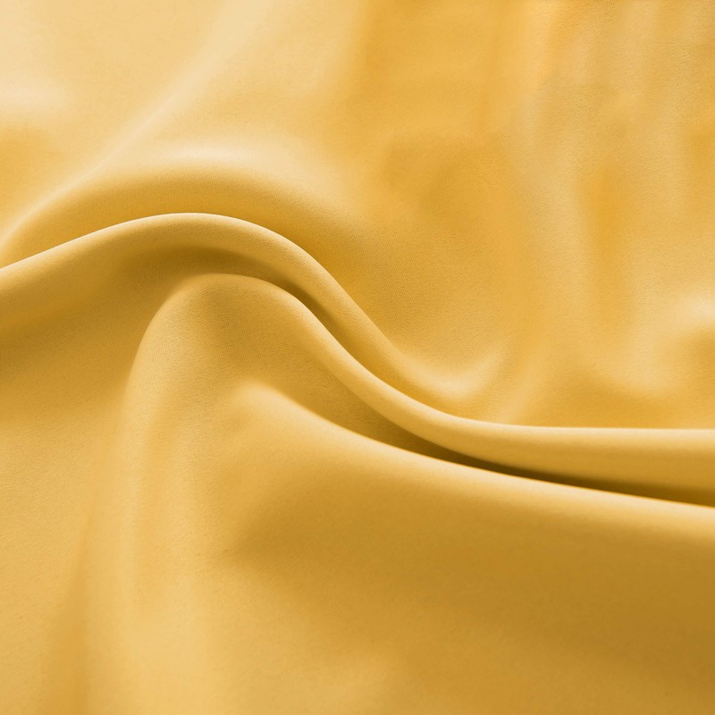 DONREN Gold Yellow Curtains for Bedroom - Blackout Thermal Insulated