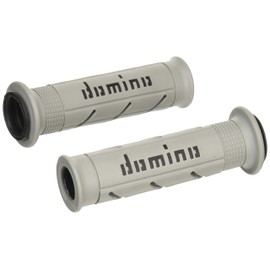 Domino domino(ドミノ) ハンドルバーグリップ ストリートタイプ サーモプラスチックゴム グレーXブラック 126mm A25041C4052