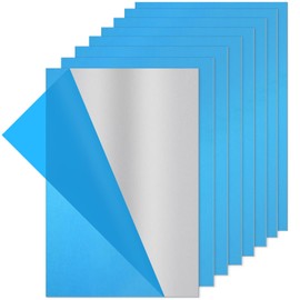 SLTAXAR Aluminium Plate 0.5 mm Thin Aluminium Plate 30 cm x 20 cm Aluminium Plate with Protective Film Aluminium Sheets 0.5 mm Thick Aluminium Sheet Aluminium Sheet for Model Building Trade Fair