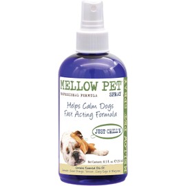 Mellow Pet® Calming Spray 8.5 oz For Dogs | Cruelty-Free | Paraben-Free | Biodegradable and Non-Toxic | Made in The USA
