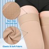 2Pairs Ktinnead 20-30mmHg Thigh High Compression Stockings for Women, Thigh