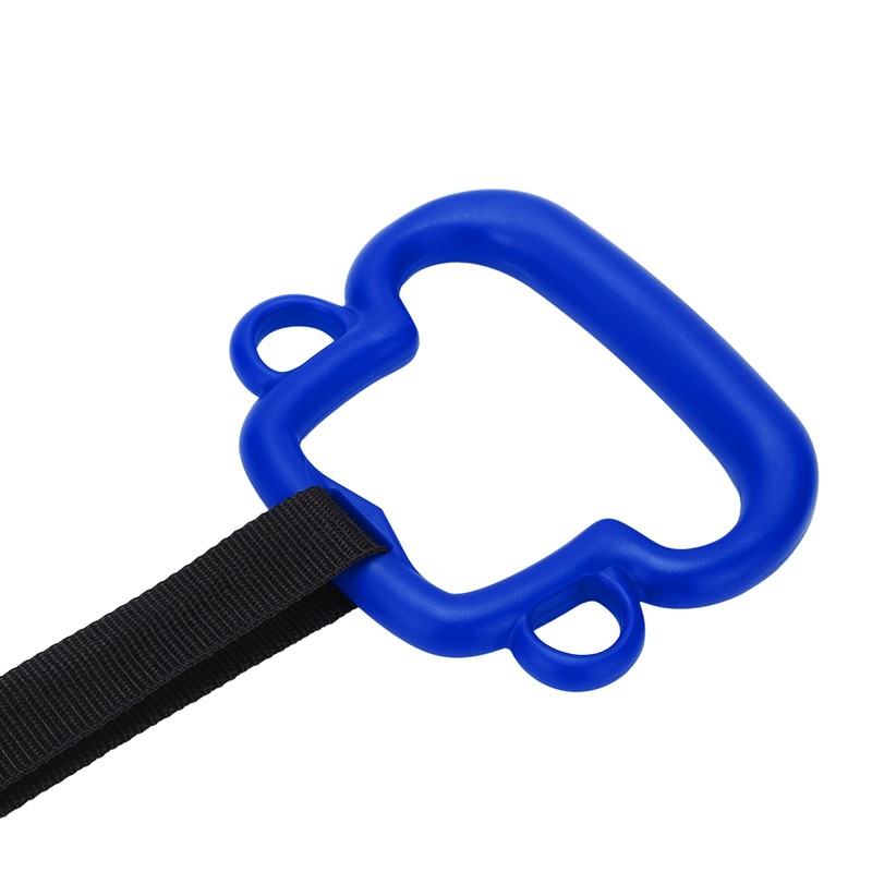 1Pair Children Gymnastic Rings with Adjustable Straps Kids Exercise Pull