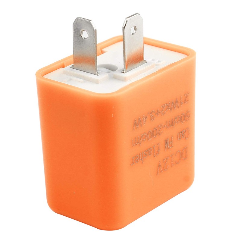 2 Pack Flasher Relay IC Turn Signal Relay Bike Light