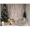 AIIKES 10x8FT Christmas Rustic Wood Indoor Photography Backdrop Christmas Backdrop
