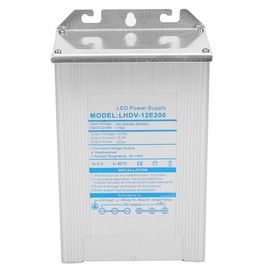 Rainproof Switching Power Supply Aluminum Alloy Material for LED Lights Module 200W(LHDV‑5E 200 5V)