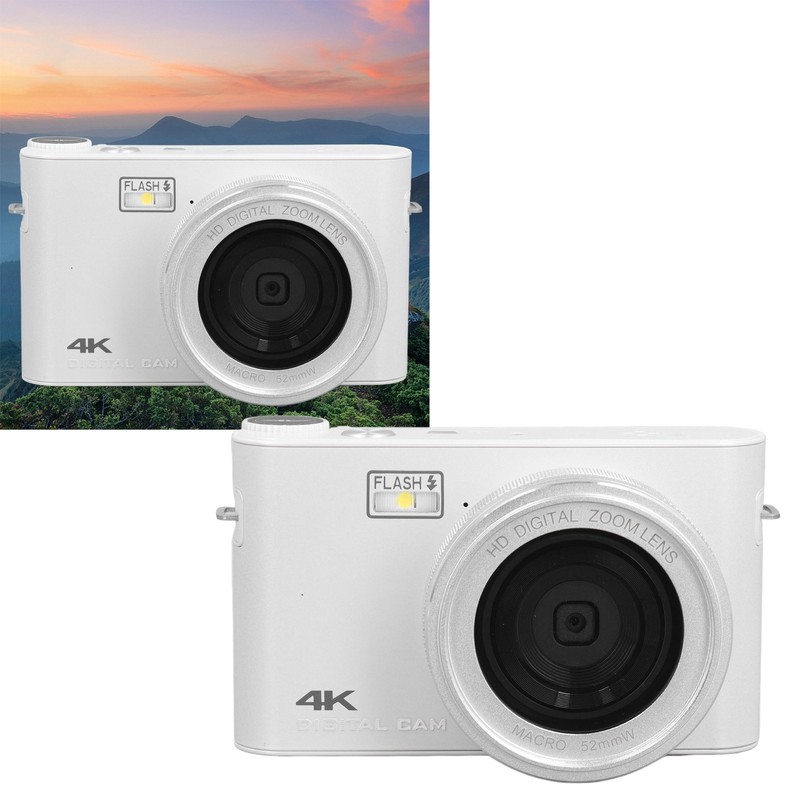 64MP Digital Camera 3.0inch TFT LCD Touchscreen Auto Focus 18X