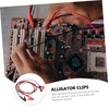 BUGUUYO Automotive Multimeter Test Cable Alligator Clips for Multimeter Sturdy