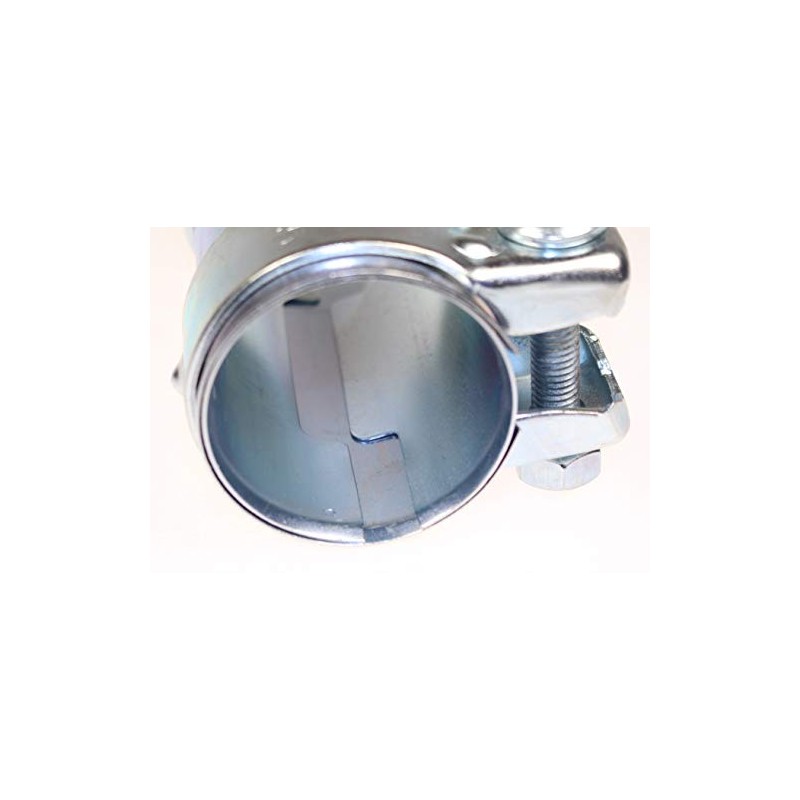 Exhaust Universal Pipe Connector 70 x 125 mm Double Clamp