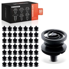 A-Premium 50PCS Nylon Trim Panel Retainer Clip Fastener Fender Compatible with Volkswagen Models