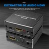 Genérico Separador de audio HDMI 4K x 2K, Divisor HDMI
