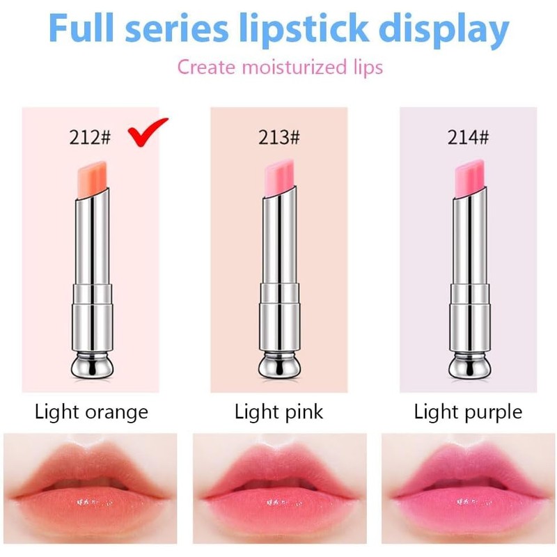 Bálsamo Labial que Cambia de Color, Labiales Mágicos que Cambian