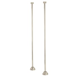 Kingston Brass CC486 Vintage Straight Bath Supply, Polished Nickel