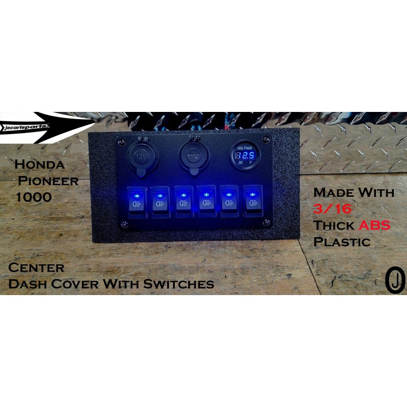 jocartsparts.com Honda Pioneer 700 ABS Plastic Dash Cover Plate With
