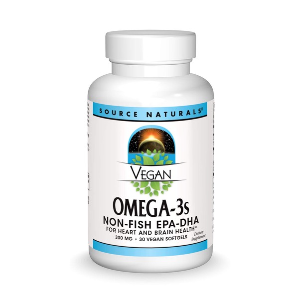 Source Naturals Vegan Omega-3s Epa-Dha 300mg - 30 Softfgels