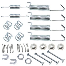 AERZETIX - C75195 - Zubehörsatz, Feststellbremsbacken - Hinterachsbefestigungsseite - kompatibel mit Mitsubishi