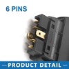 A ABSOPRO 6 Pin Car Door Window Power Electric Control