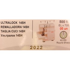 Singer 5 Original Overlock (Ultralock 14SH) Sewing Machine Needles 2022 Thickness 80/11