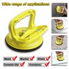 FCHO Glass Suction Cup Heavy Duty Aluminum Vacuum Plate Puller