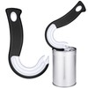 Mudder 2 Pieces Easy Open Ring Pull Can Opener for