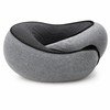 U-Shaped Memory Foam Travel Neck Pillow with Adjustable Velcro and