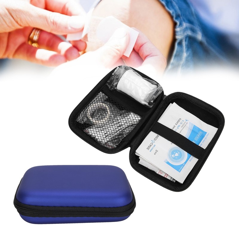 2 Sets Emergency Aid Kit Outdoor Household Bandage Dressing Gauze