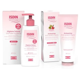 Kit ISDIN Woman | Gel de Baño Higiene Intima 200 ml + Crema Antiestrias 250 ml