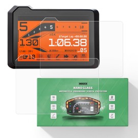Mogico Motorcycle Accessories Nano Glass Dashboard Screen Protector for KTM 125 250 390 990 1290 1390 Super Duke R Evo 2024+ / Husqvarna Vitpilen Svartpilen 125 401 801 2024+ (2x Anti Glare)