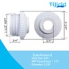 SP1419D Pool Spa Directional Flow Hydrostream Return Jet Fitting White