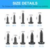 MEIYYJ Small Pan Head Self-Tapping Screws PA Phillips Head Micro