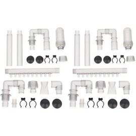 2sets Intake Replacement Tube External Tank Filter Outlet Tubing Fish Plastic Filters Accessories Accessory Aquarium Water Inflow of Professional Canister Parts