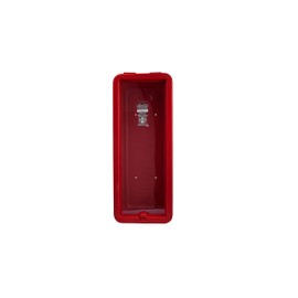 Fire Extinguisher Cabinet Fire Extinguisher Box Outdoor Fire Cabinet Mounted Fire Extinguisher Cabinet Fire Extinguisher Cover (Red with Pull-Panel, Rx350, Plastic, 5 Pounds, 1, AKA1)