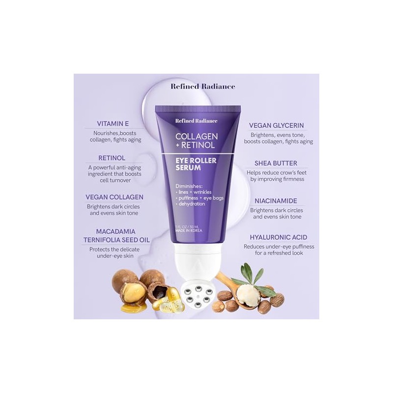 Eye Roller – Dermatológicamente Probado, Antiedad, Cuidado De La Piel