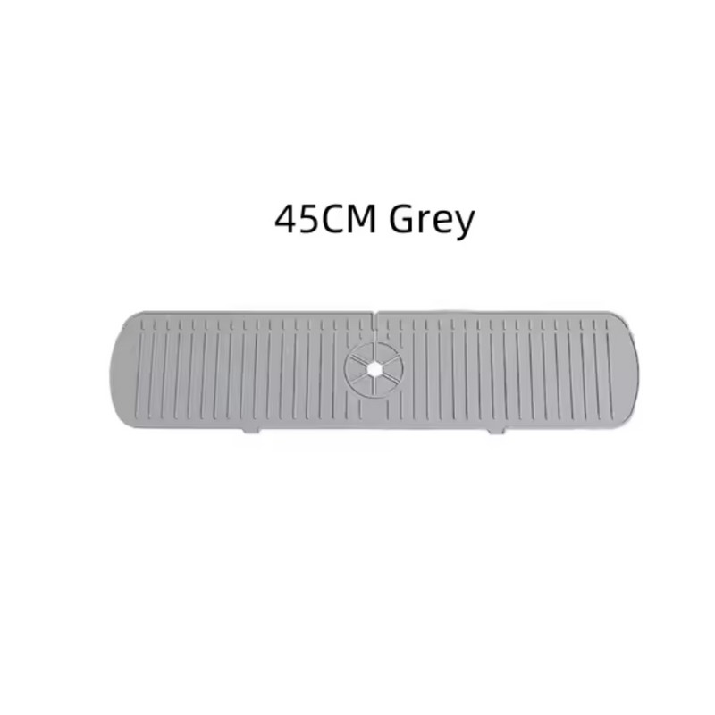 Silicone Faucet Splash Guard & Sink Drain Mat - Kitchen
