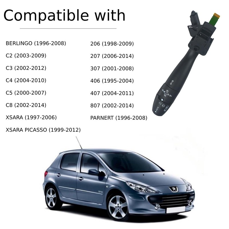Twowinds - Indicator Switch - Steering Column Switch Compatible with